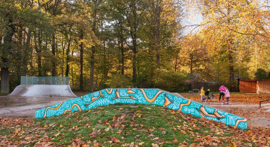 graffiti op het skatepark